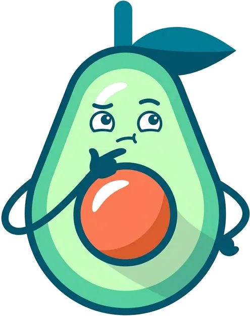 SoyPre mascot thinking